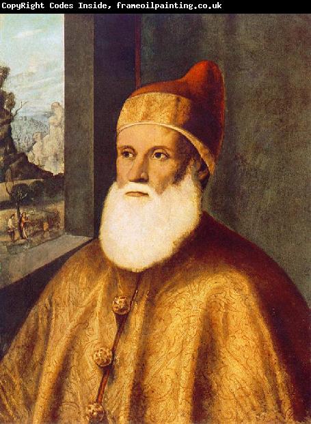 BASAITI, Marco Portrait of Doge Agostino Barbarigo